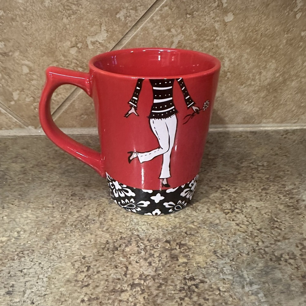 Dayspring‎ Coffee Cup 82905 Psalm 16:11 Bible Verse Strong Courageous Beautiful~